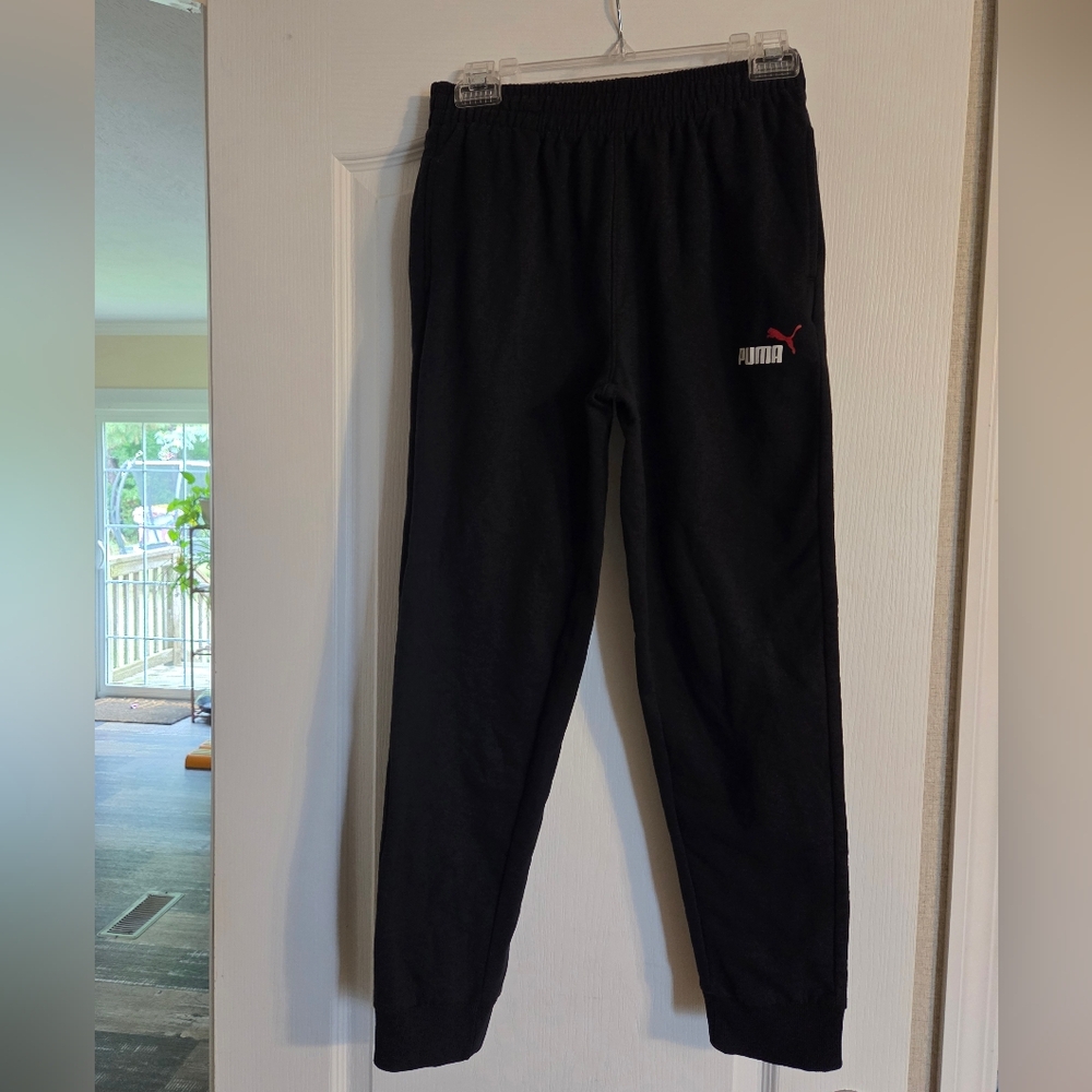 Puma Black Kids Sweatpants